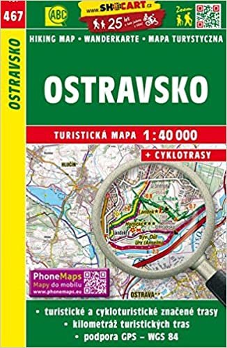 Wanderkarte Tschechien Ostravsko 1 : 40 000: Turisticke Mapy Cesko