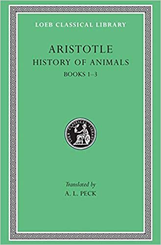 Historia Animalium (Loeb Classical Library): Bk. 1-3