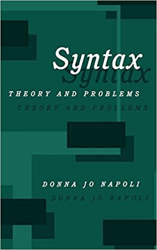 Syntax: Theory and Problems indir