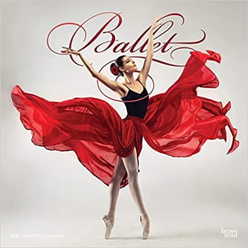Ballet - Ballett 2021 - 18-Monatskalender: Original BrownTrout-Kalender [Mehrsprachig] [Kalender] indir