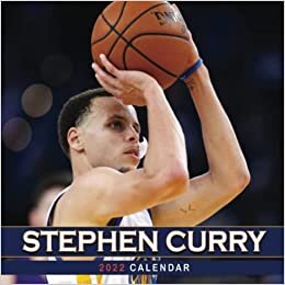 Stephen Curry 2022 Calendar: January 2022 - December 2022 OFFICIAL Squared Monthly Calendar, 12 Months | BONUS Last 4 Months 2021