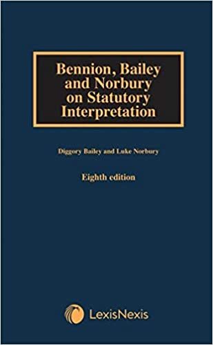 Bennion on Statutory Interpretation