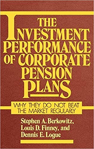 The Investment Performance of Corporate Pension Plans: Why They Do Not Beat the Market Regularly