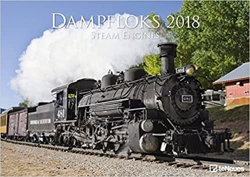 2018 Steam Engines Calendar - teNeues - 42 x 29.7cm