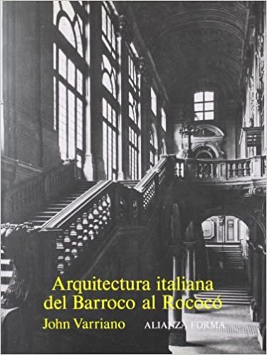 Arquitectura italiana del barroco al rococo/ Italian Baroque and Rococo Architecture (Forma/ Form)