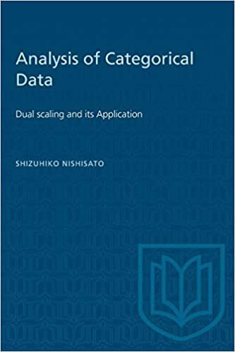 Analysis of Categorical Data: Dual Scaling and its Applications (Heritage)