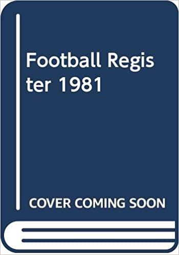 Football Register 1981