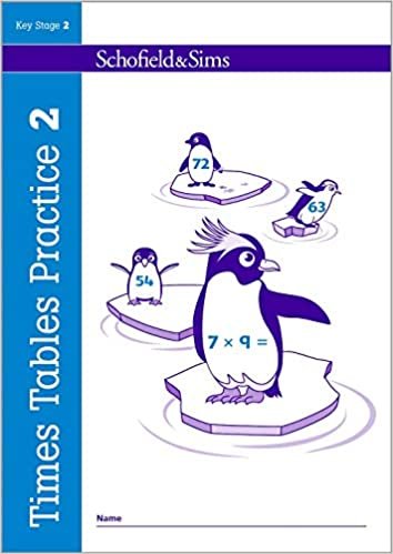 Times Tables Practice Book 2: KS2 Maths, Ages 7-11