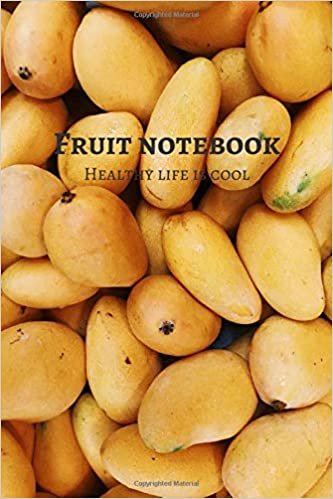 Fruit notebook: Fruit Notebook Sweet Cute journal (6x9 Lined notebook 110 pages)