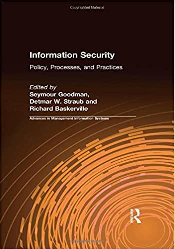 Information Security: Policy, Processes, and Practices (Advances in Management Information Systems)