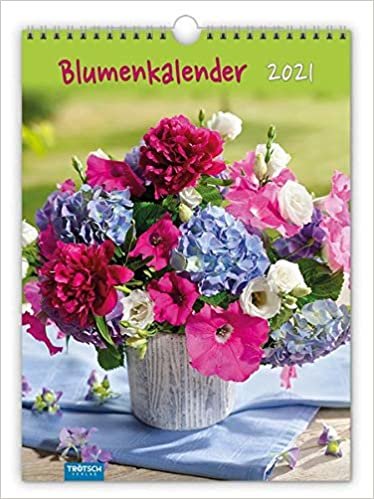 Blumenkalender 2021: Classic-Wandkalender