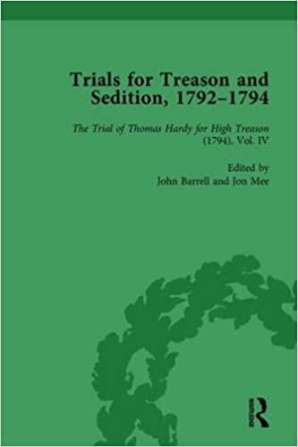 Trials for Treason and Sedition, 1792-1794: 5