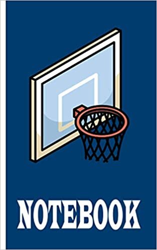 Notebook - basketball: Planner | Diary | Notepad | Copybook | perfect gift for basketball players | checkered notebook with basketball motif | Size 5 "x 8" | more than 100 pages indir