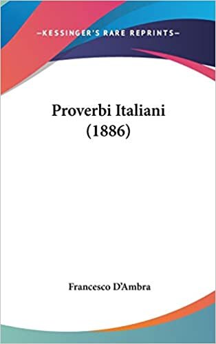 Proverbi Italiani (1886)