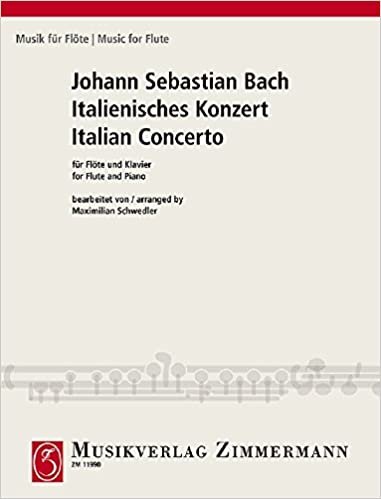 Italienisches Konzert: Flöte und Klavier. (Musik für Flöte) indir