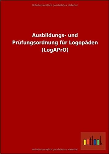 Ausbildungs- und Prüfungsordnung für Logopäden (LogAPrO) indir