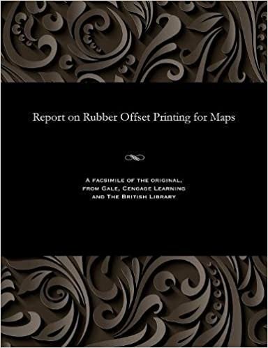Report on Rubber Offset Printing for Maps indir