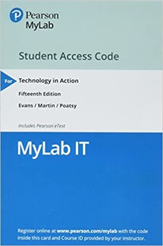 Mylab It with Pearson Etext -- Access Card -- For Technology in Action indir