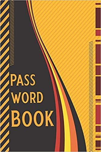 Password Book: password log book and internet password organizer, alphabetical password book, Logbook To Protect Usernames and Passwords, password notebook, password book small 6” x 9”