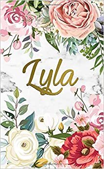 Lyla: 2020-2021 Nifty 2 Year Monthly Pocket Planner and Organizer with Phone Book, Password Log & Notes | Two-Year (24 Months) Agenda and Calendar | ... Floral Personal Name Gift for Girls & Women