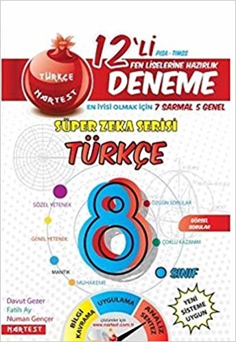 Nar 8. Sınıf Nar Türkçe 12 Deneme Sınavı 7 Sarmal-5 Genel-YENİ