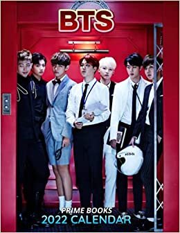 BTS Calendar 2022: Monthly Planner Home Office Decor 8.5" x 22" (Open) Photo Poster For Ultimate Fans indir