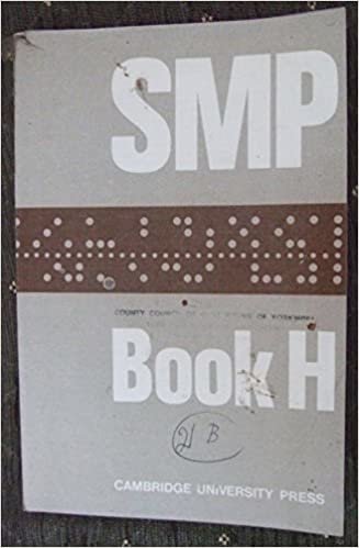 SMP Book H (School Mathematics Project Lettered Books): Bk. H