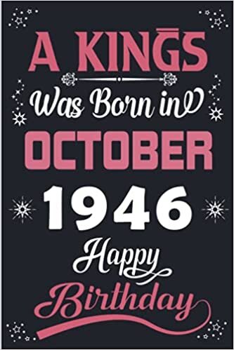 75th Birthday Gifts For Man, October 1946: 75th birthday gifts for her, 75 Year Old Girl Birthday Gifts, 75th Funny Notebook For Man,Girl,Her... Gifts ... Birthday Gift for Who Born in October 1946 indir