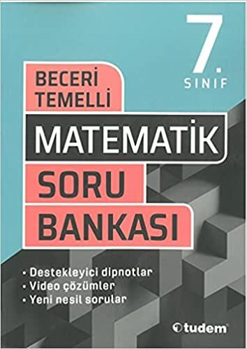 7 Sınıf Matematik Beceri Temelli Soru Bankası Tudem Yayınları
