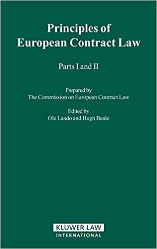 The Principles of European Contract Law: Pts.1 & 2