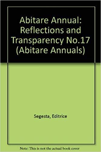 Abitare Annual 17: Reflections and Transparency No.17