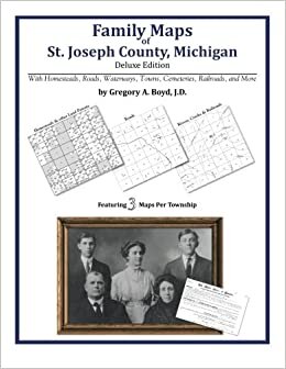 Family Maps of St. Joseph County, Michigan indir