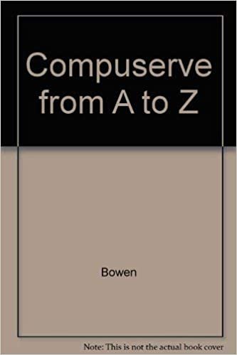 COMPUSERVE FROM A TO Z
