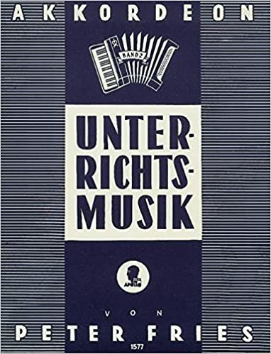 Unterrichtsmusik: 23 melodische Übungen für 24 bässige Akkordeons mit überlegter 2. Stimme für das Zusammenspiel von Lehrer und Schüler. Band 2. Akkordeon mit 2. Stimme ad libitum.