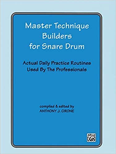 Master Technique Builders for Snare Drum: Actual Daily Practice Routines Used by the Professionals