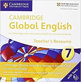 Cambridge Global English Stage 7 Cambridge Elevate Teacher's Resource Access Card: for Cambridge Lower Secondary English as a Second Language