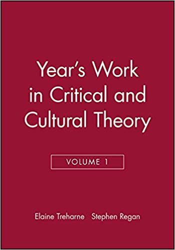 Treharne, E: Year′s Work in Critical and Cultural Theo (Year's Work in Critical and Cultural Theory): v. 1
