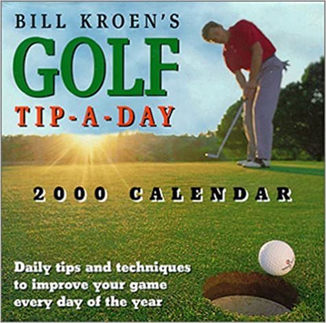 Golf tip-a-day 2000 desk calendar