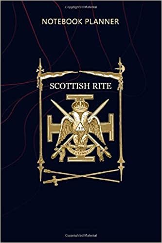 Notebook Planner Scottish Rite Scottish Rite of Freemasonry Gift: Personalized, Planning, Planner, Money, 114 Pages, Agenda, 6x9 inch, Home Budget