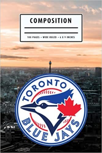 Composition : Toronto Blue Jays Notebook- To My Baseball Son , To My Baseball Dad - Baseball Notebook #15