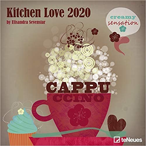 Kitchen Love 2020 Square Wall Calendar indir