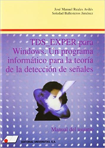 TDS-Expert para Windows, un programa informático para la teoría de la detección de señales