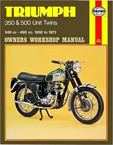 Triumph 350 & 500 Unit Twins 1958 - 1973 (Motorcycle Manuals) indir