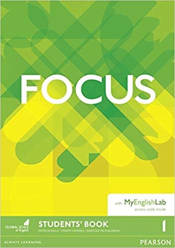 Focus 1 With MyEnglishLab Students Book Pearson