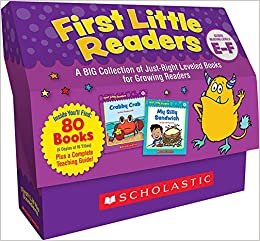 First Little Readers: Guided Reading Levels E & F (Classroom Set): A Big Collection of Just-Right Leveled Books for Growing Readers indir