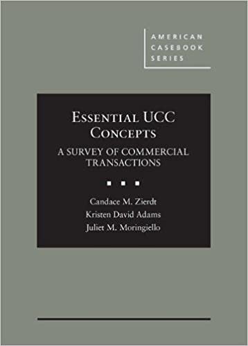 Essential UCC Concepts (American Casebook Series)
