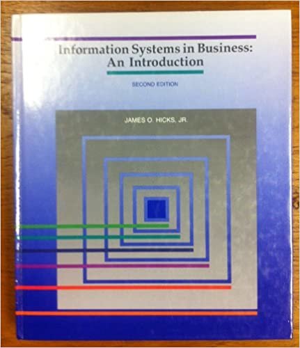 Information Systems in Business: An Introduction