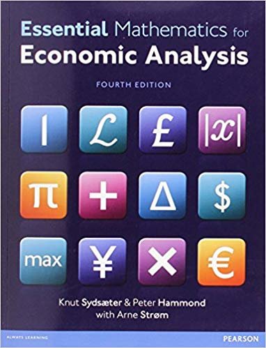 Essential Mathematics for Economic Analysis indir