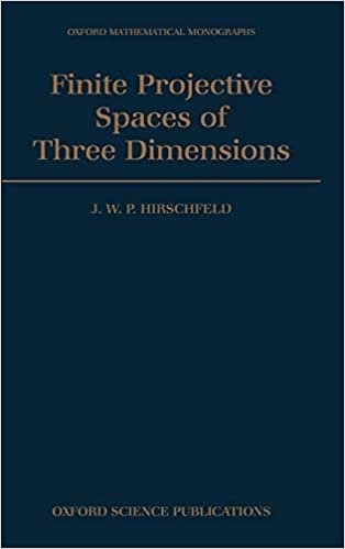 Finite Projective Spaces of Three Dimensions (Oxford Mathematical Monographs)