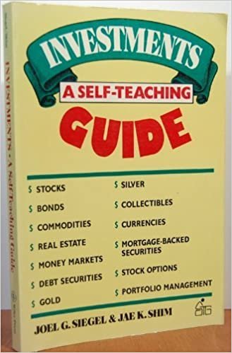 Investments: A Self-Teaching Guide (Wiley Self Teaching Guides) indir